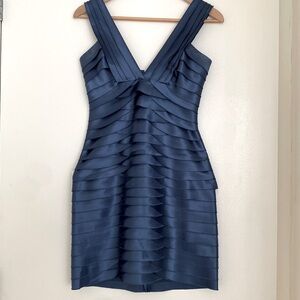 BCG MaxAzria Blue cocktail dress